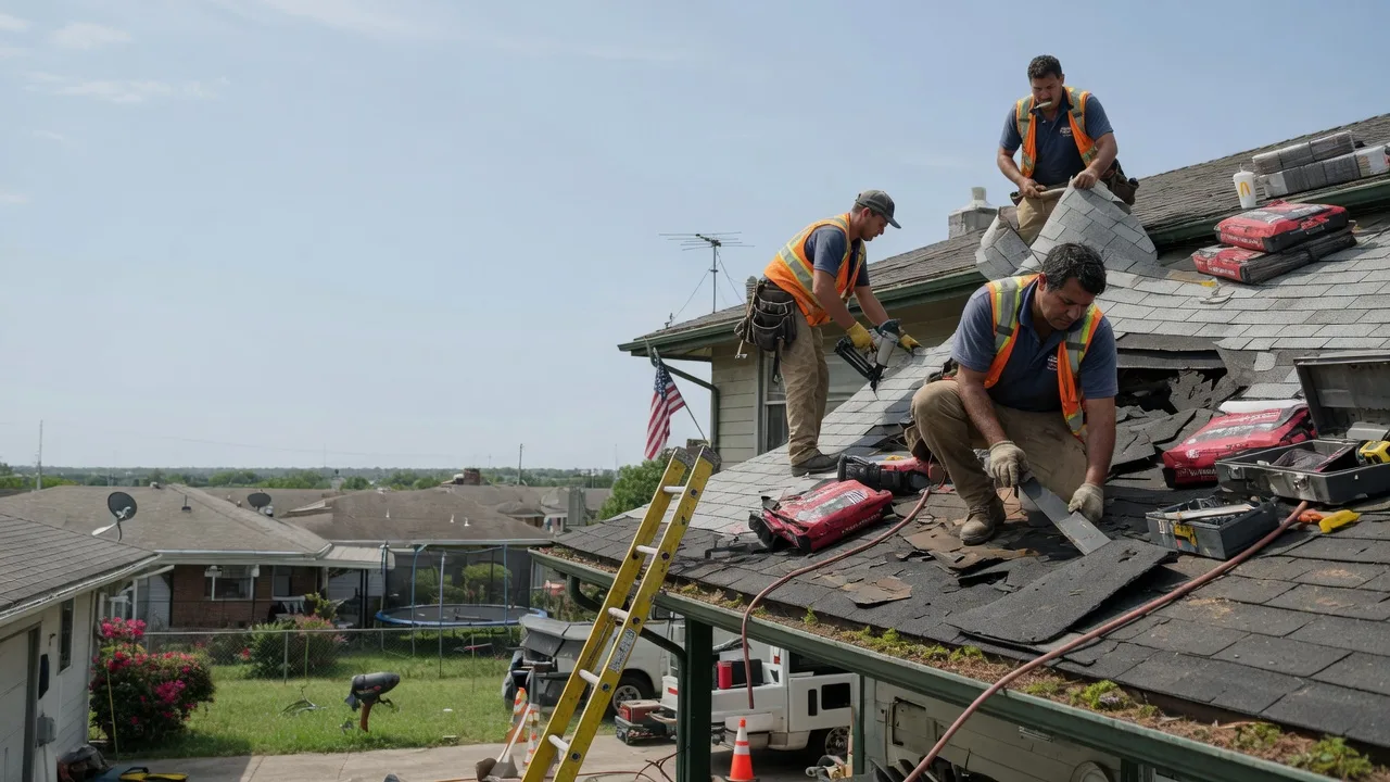 Roof Repair in Rosston, OK near me